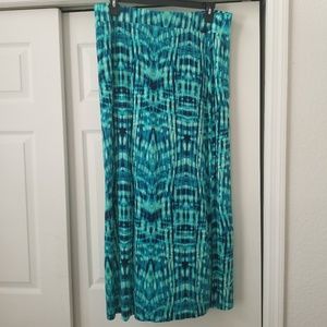LAST CHANCE! Like new a.n.a maxi skirt size XL